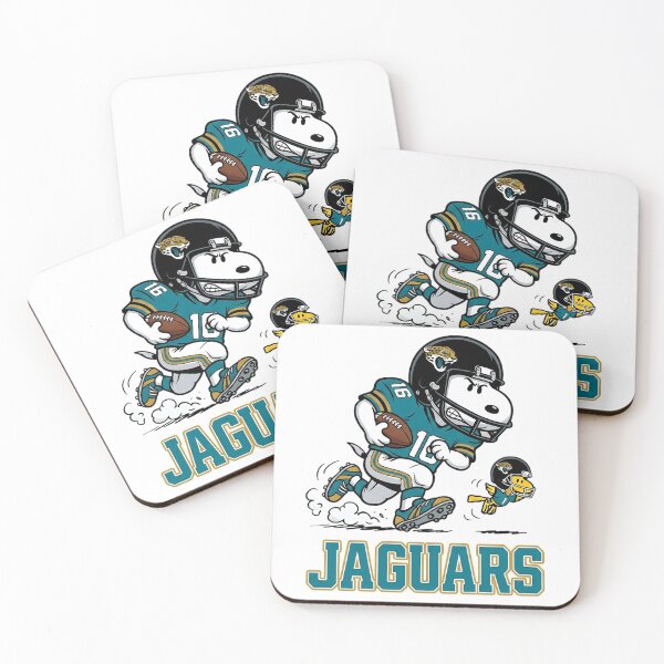 Item preview, Snoopy And Woodstock Jacksonville Football Action Fan designed and sold by DamianRoy88.