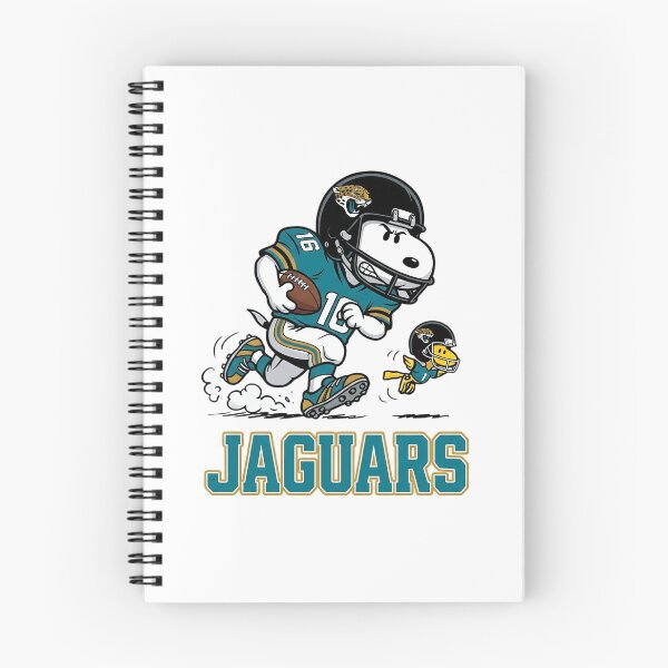 Item preview, Snoopy And Woodstock Jacksonville Football Action Fan designed and sold by DamianRoy88.