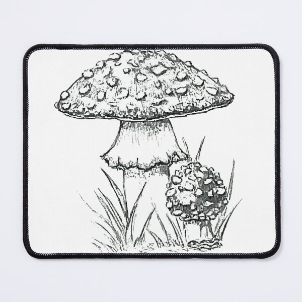 Item preview, Fly Agaric Mushroom – Realistic Pencil Illustration designed and sold by SaskiaFranken.