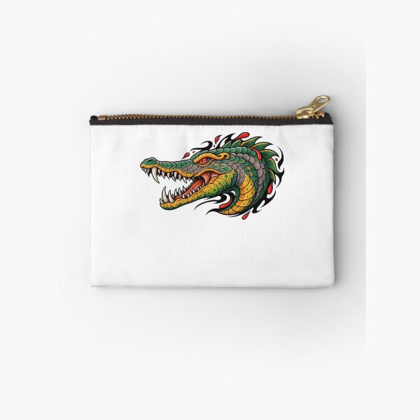 Item preview, Funny Crocodile Ornamental Reptile Art Art designed and sold by elderberry.