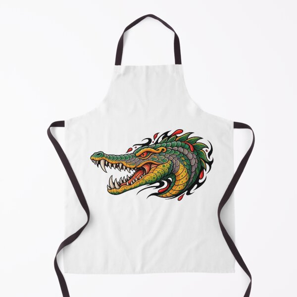 Item preview, Funny Crocodile Ornamental Reptile Art Art designed and sold by elderberry.