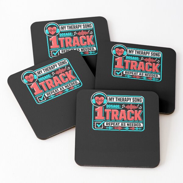 Item preview, One Track Therapy Song Repeat Music Humor designed and sold by elderberry.