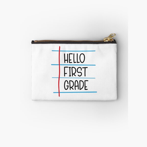 Item preview, Hello First Grade – Back to School Lined Paper designed and sold by Rodney's Marketplace.