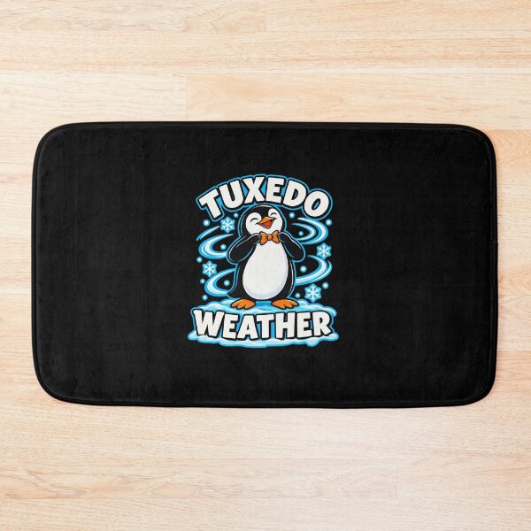 Item preview, Tuxedo Weather Cartoon Penguin designed and sold by elderberry.