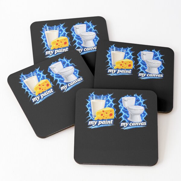 Item preview, Funny My Paint My Canvas Dairy Lactose Intolerant Humor Art designed and sold by elderberry.