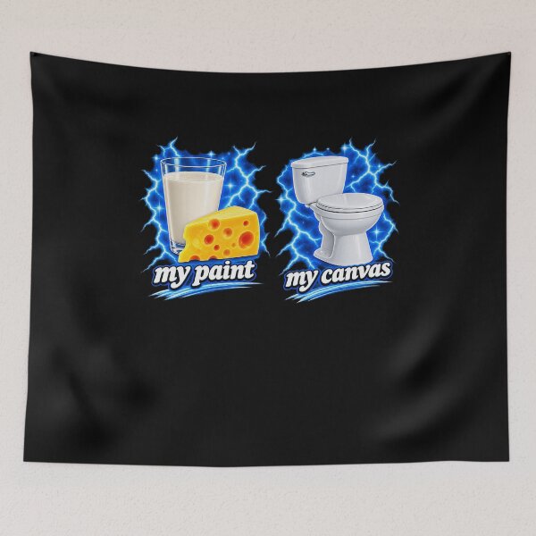 Item preview, Funny My Paint My Canvas Dairy Lactose Intolerant Humor Art designed and sold by elderberry.