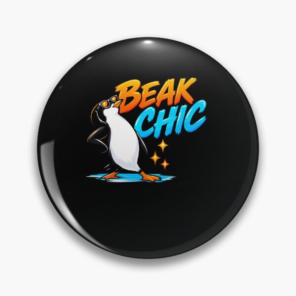 Item preview, Penguin Beak Chic Bird Fashion Humor designed and sold by elderberry.