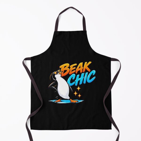 Item preview, Penguin Beak Chic Bird Fashion Humor designed and sold by elderberry.