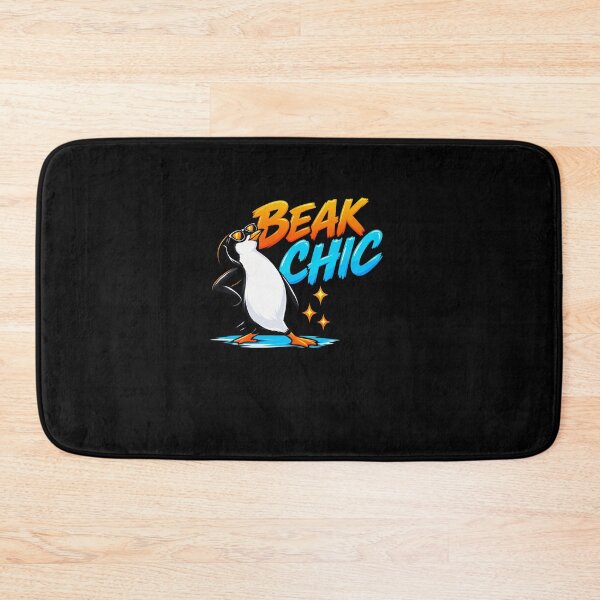 Item preview, Penguin Beak Chic Bird Fashion Humor designed and sold by elderberry.