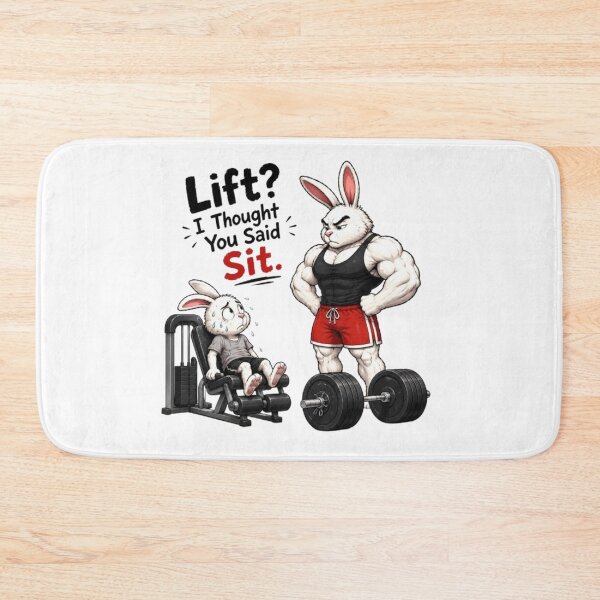 Item preview, Lift? I Thought You Said Sit Bunny designed and sold by Snurly.
