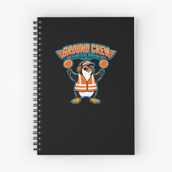Item preview, Penguin Runway Marshal Ground Crew Humor designed and sold by elderberry.