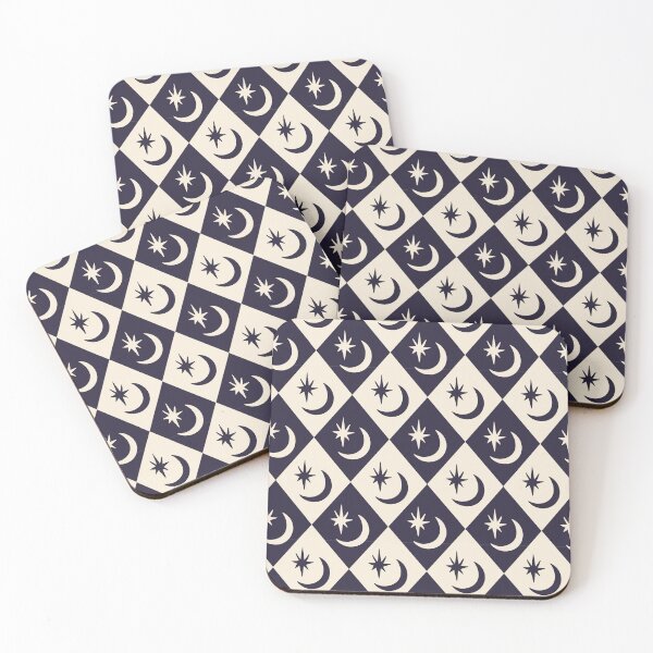 Item preview, Celestial Moon and Star Pattern designed and sold by Theshapearts.