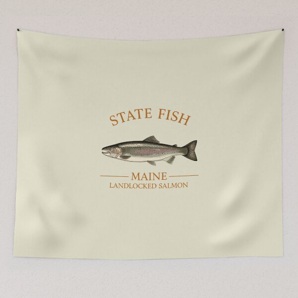 Item preview, ME Landlocked Salmon designed and sold by taiche.