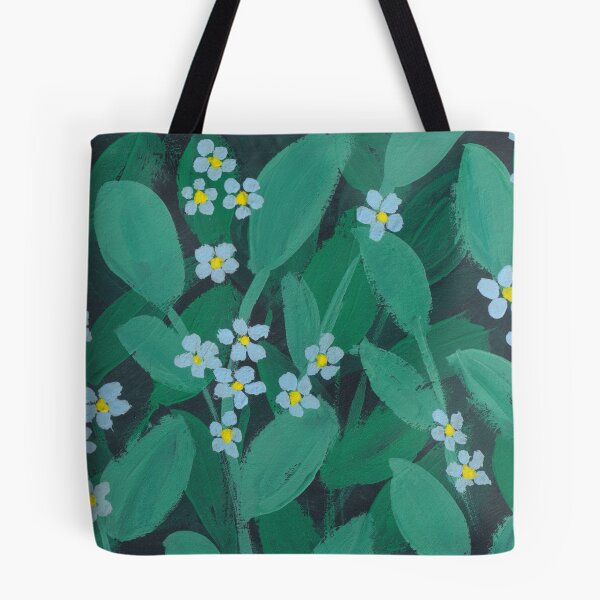 Item preview, Forget-me-nots flower field designed and sold by SGrownsSketches.