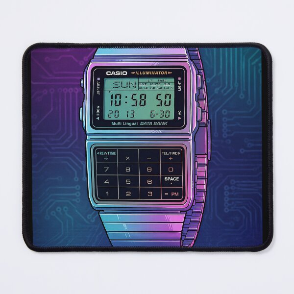 Item preview, Data Bank Retro Watch designed and sold by CUTOCARS-SHOP.