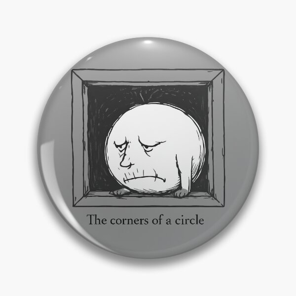 Item preview, The Corners of a Circle designed and sold by MeaningIsUse.