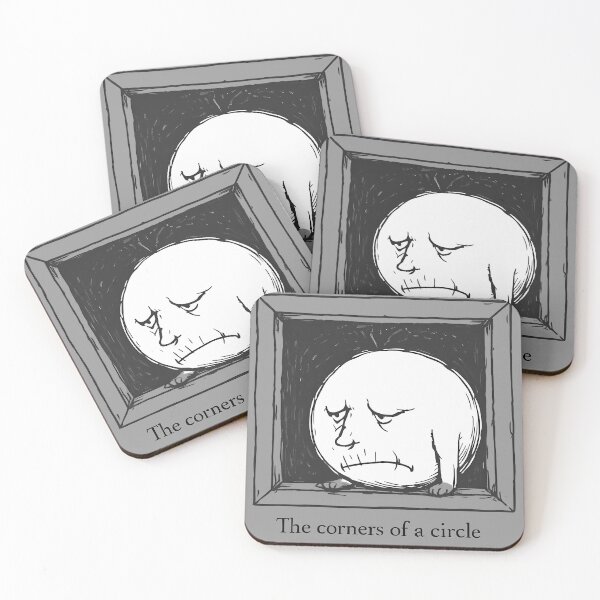 Item preview, The Corners of a Circle designed and sold by MeaningIsUse.