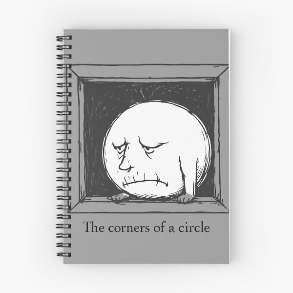 Item preview, The Corners of a Circle designed and sold by MeaningIsUse.