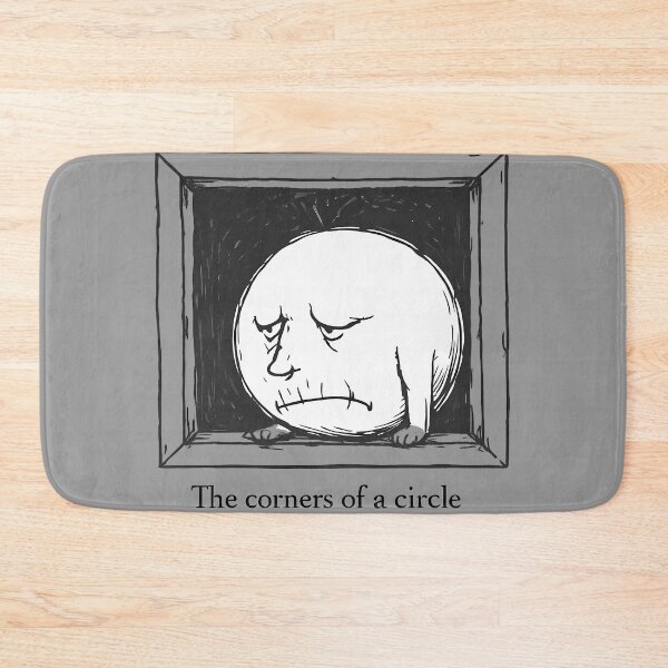 Item preview, The Corners of a Circle designed and sold by MeaningIsUse.