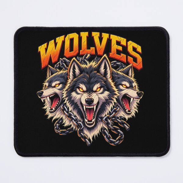 Item preview, Wolves Unleashed – Fierce Wolf Anime Streetwear Design designed and sold by Bekado.