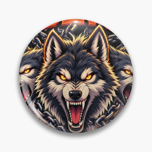 Item preview, Wolves Unleashed – Fierce Wolf Anime Streetwear Design designed and sold by Bekado.