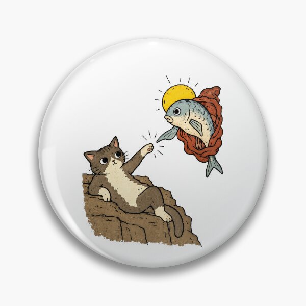 Item preview, Funny Catfish Pun Cat Fishing designed and sold by MonkiFlipp.