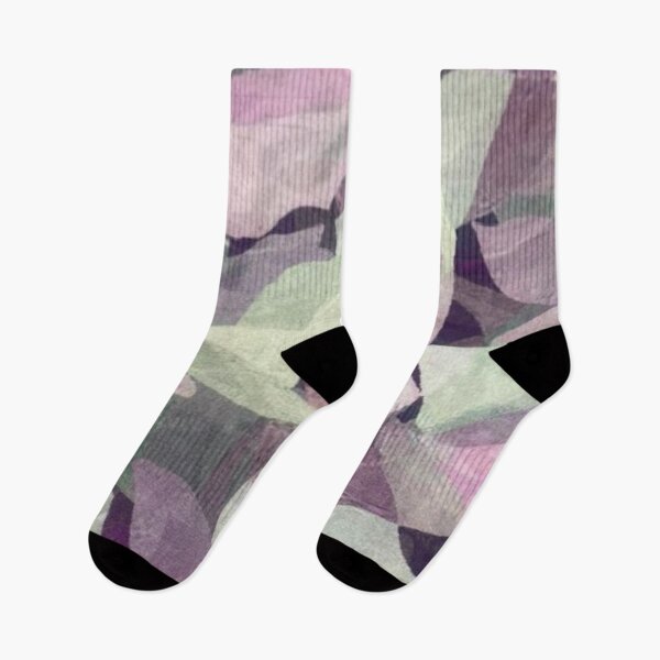 Item preview, Abstract Watercolors Pattern in Green and Purple  designed and sold by ZedColors.