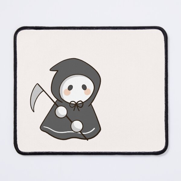 Item preview, Cute Hand Drawn Grim Reaper Aesthetic designed and sold by Porpor Artwork.