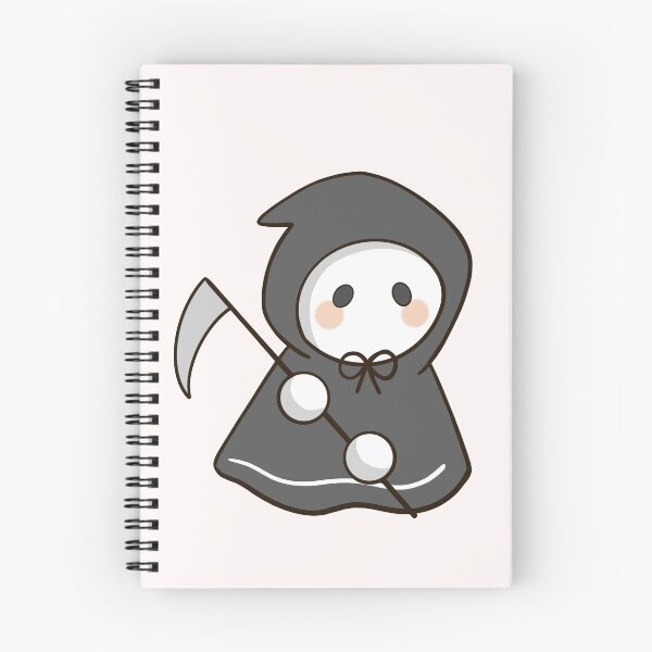 Item preview, Cute Hand Drawn Grim Reaper Aesthetic designed and sold by Porpor Artwork.
