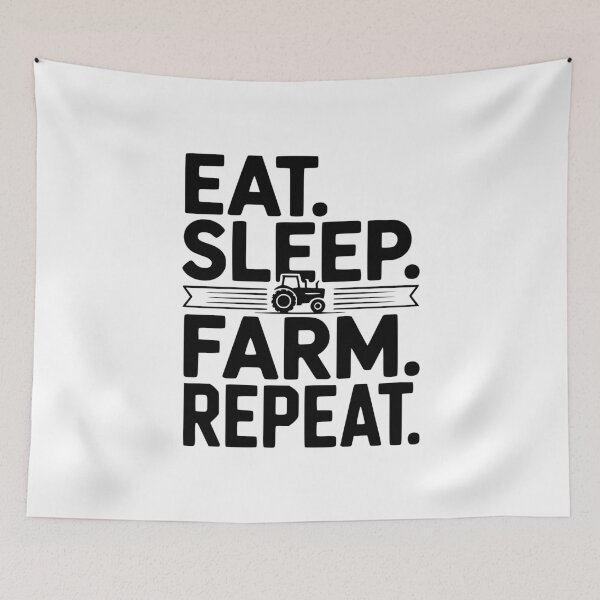 Item preview, Eat. Sleep. Farm. Repeat. designed and sold by Frank Ring.