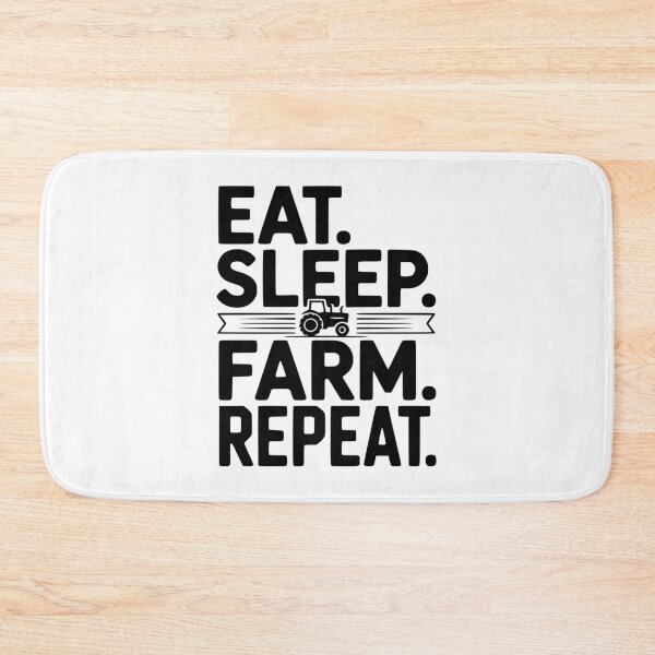Item preview, Eat. Sleep. Farm. Repeat. designed and sold by Frank Ring.