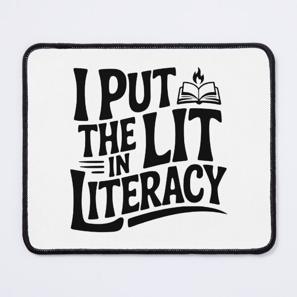 Item preview, I Put The Lit In Literacy designed and sold by Frank Ring.