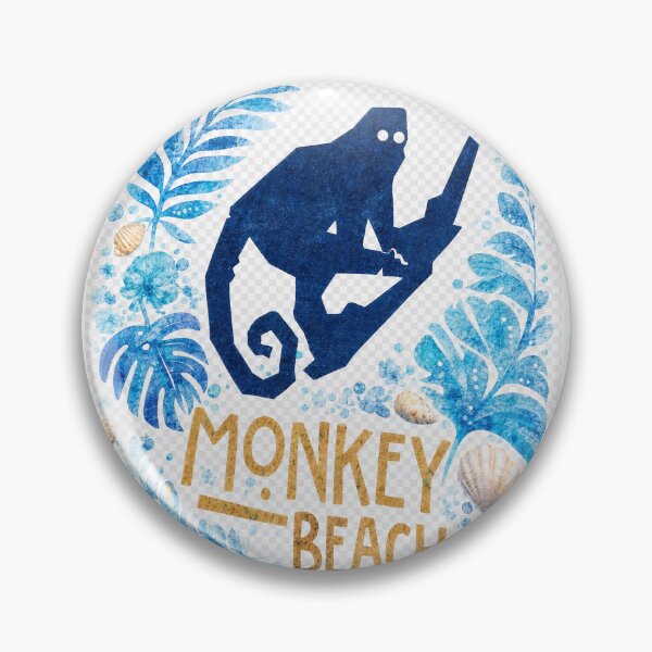 Item preview, Monkey Beach Blue Tropical Escape designed and sold by Christophe-1976.