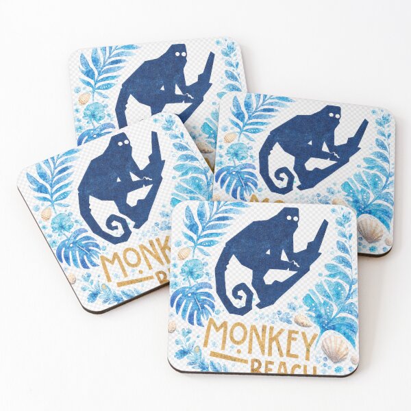 Item preview, Monkey Beach Blue Tropical Escape designed and sold by Christophe-1976.