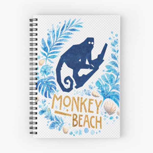 Item preview, Monkey Beach Blue Tropical Escape designed and sold by Christophe-1976.