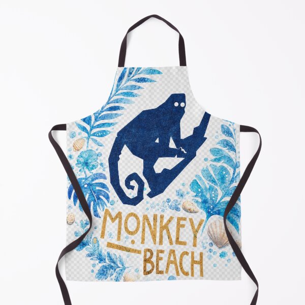 Item preview, Monkey Beach Blue Tropical Escape designed and sold by Christophe-1976.