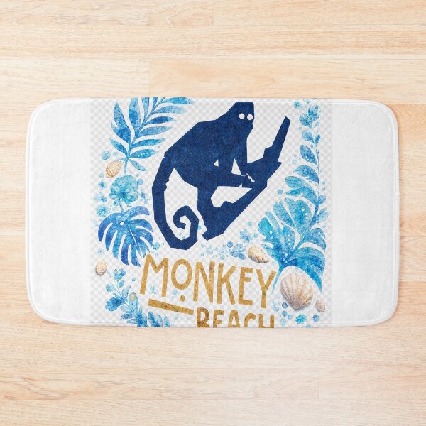 Item preview, Monkey Beach Blue Tropical Escape designed and sold by Christophe-1976.
