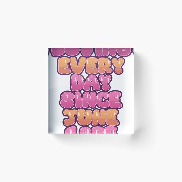 Item preview, LOVING EVERY DAY SINCE JUNE 1985 designed and sold by TheIconSmith.