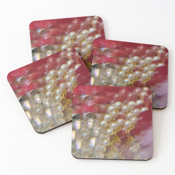 Item preview, Fiery Love & Pearls: Crimson Velvet Kaleidoscope designed and sold by ElionSolis.