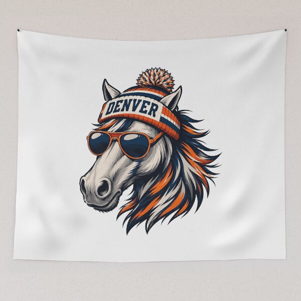 Item preview, Cool Denver Horse Beanie Sunglasses  designed and sold by MariaLoga71766.