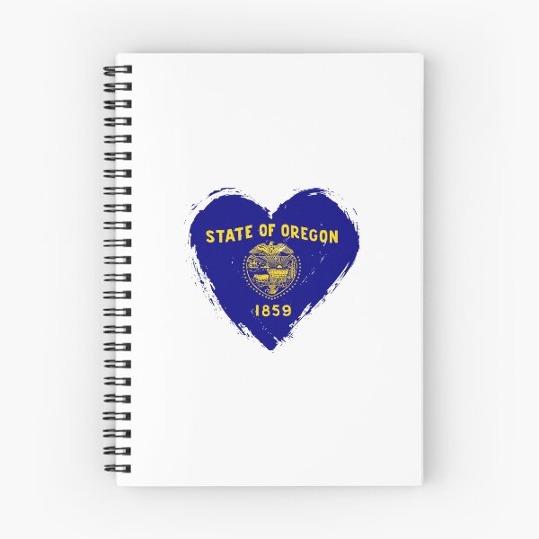 Item preview, Distressed Oregon Flag Heart OR designed and sold by shitpostee.
