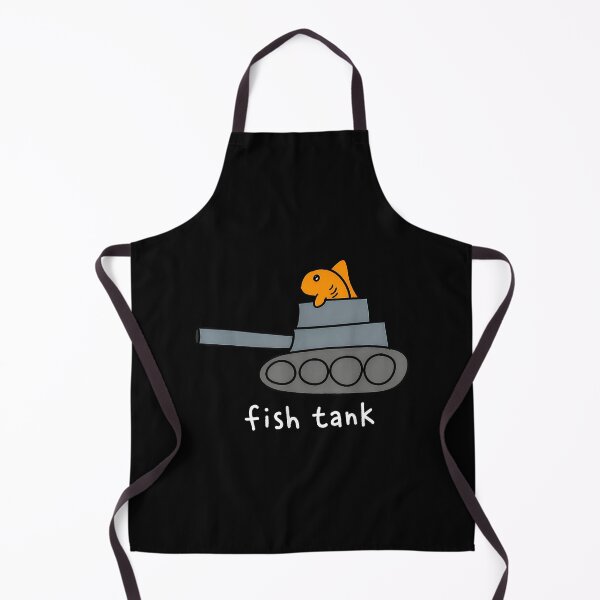 Item preview, Fish Tank Funny Fish Military Tank Aquarium Pun Humor designed and sold by nryum.