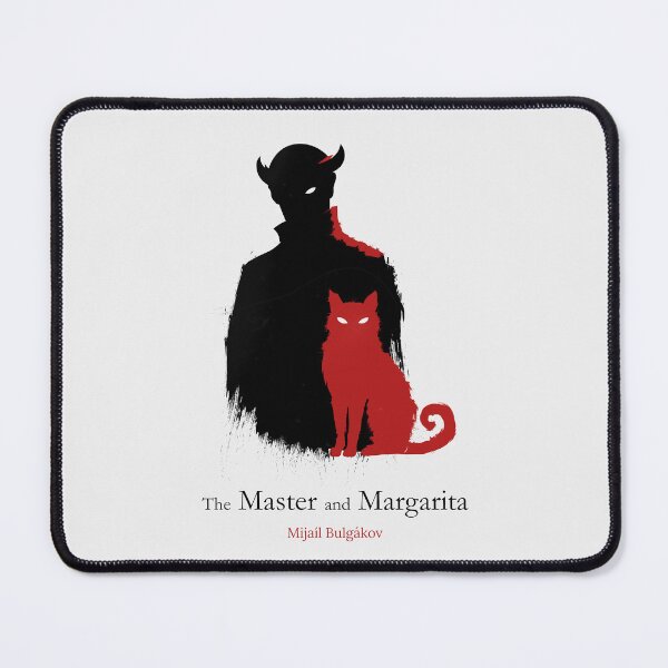 Item preview, The Master and Margarita – Minimalist Book Cover Poster – Woland & Behemoth Silhouette – Classic Literature Art designed and sold by FULLER FACTORY.