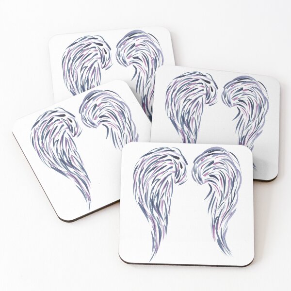 Item preview, Engelsflügel, Angelwings, Purple-Blue designed and sold by Anke‘s Bazaar.