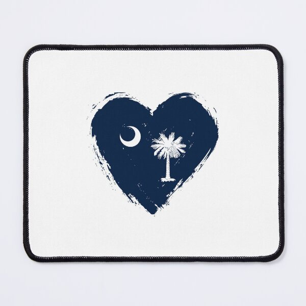 Item preview, Distressed South Carolina Flag Heart SC designed and sold by shitpostee.