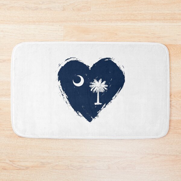 Item preview, Distressed South Carolina Flag Heart SC designed and sold by shitpostee.