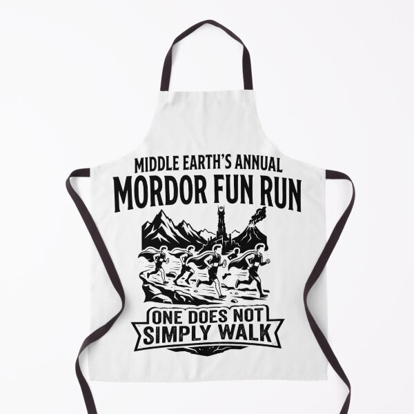 Item preview, Middle Earth's Annual Mordor Fun Run one Does not Simply Walk designed and sold by Colorfulman.