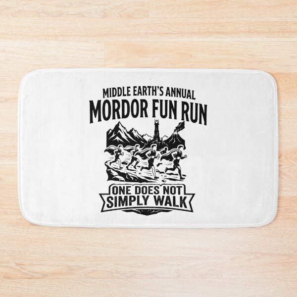 Item preview, Middle Earth's Annual Mordor Fun Run one Does not Simply Walk designed and sold by Colorfulman.