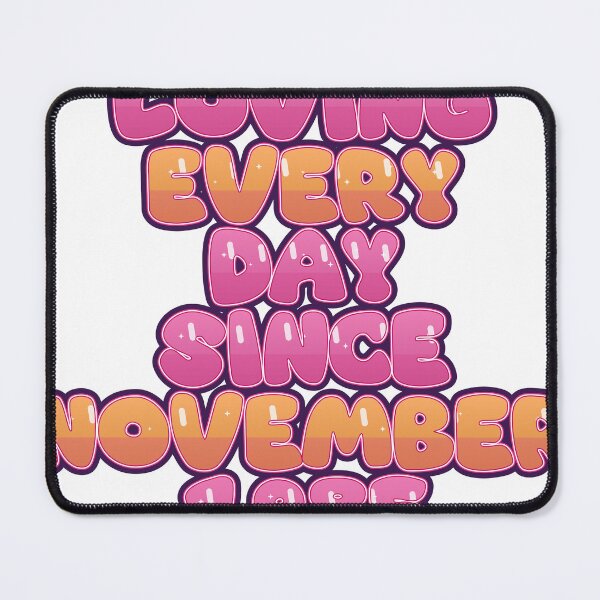 Item preview, LOVING EVERY DAY SINCE NOVEMBER 1985 designed and sold by TheIconSmith.