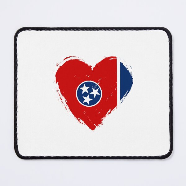 Item preview, Distressed Tennessee Flag Heart TN designed and sold by shitpostee.